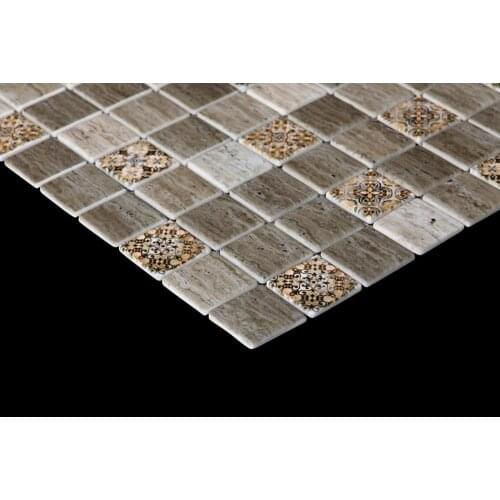 Mosaic tiles for kitchen and bathroom walls