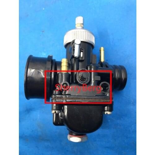 Sherryberg new carburetor carb from Dellorto PHBG DS Black 21mm Racing with plastic cover