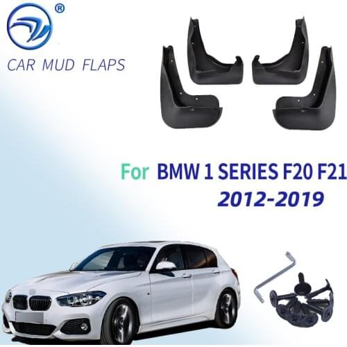 FRONT REAR MUD FLAPS FIT FOR BMW 1 SERIES F20 F21 2012 13 14 15 16 17 18 2019 SPLASH GUARD MUD FLAP FENDER ACCESSORIES 116i 118i