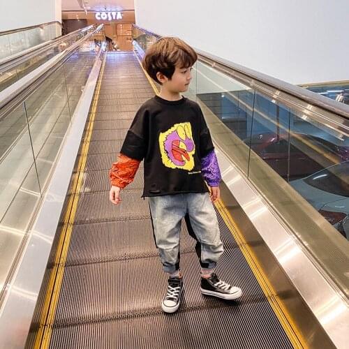 Vintage Soft Spring Autumn Boys Sweatshirts Jacket Coat Kids Outwear Children Clothes Tops Teenager Gift High Quality