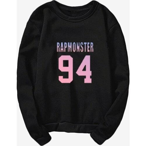 Rapmons94 bangtan sweatshirt Back - Yoongi sweatshirt Kpop kpop tumblr men women band gig bangtan boys edm funny gift graphic