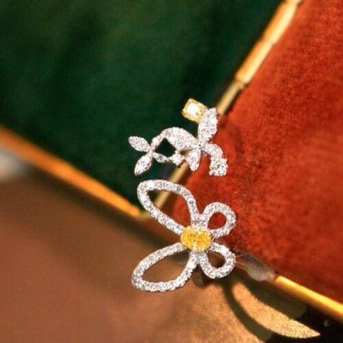 UBESTNICE Rings With Diamonds