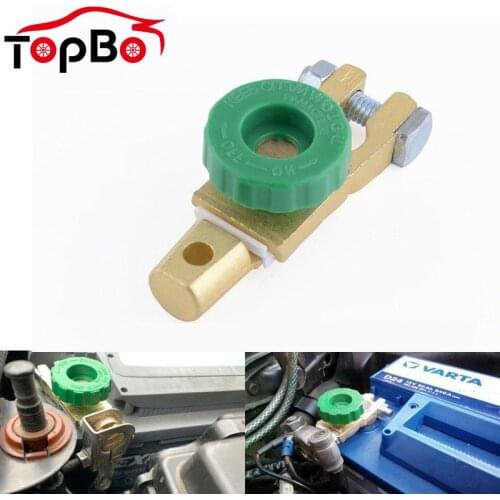 Universal Auto Car Battery Terminal Link Switch Quick Cut-off Rotary Disconnect Isolator Switch Car Accessories