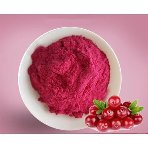Freeze-dried cranberry powder, 100% natural without additives Baking ingredients food coloring