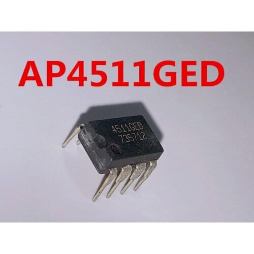 1pcs/lot AP4511GD AP4511GED DIP DIP-8 4511 4511GD AP4511 In Stock