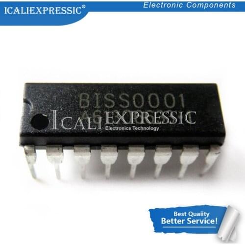5PCS BISS0001 LP0001 DIP-16 human body infrared sensor chip In Stock