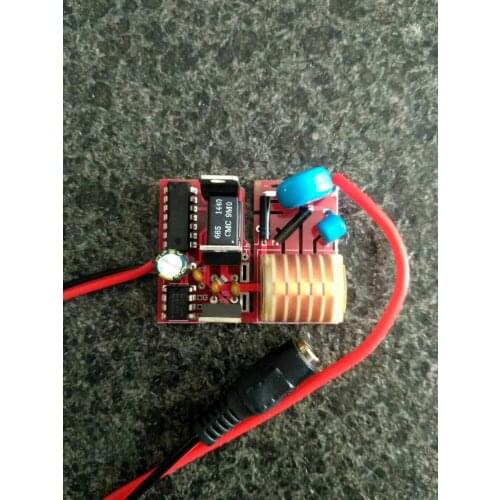 DIY Experiment of 20000V Pulse Discharge Ignition DC High Voltage Package Generator Inverter Boost Coil Transformer