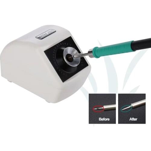 YIHUA 200Q Soldering Iron Tip Cleaner Electric Infrared Induction Automatic Nozzle Cleaner For Welding Iron Tip Cleaning