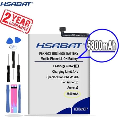 HSABAT Ulefone Armor X3 Phone Batteries