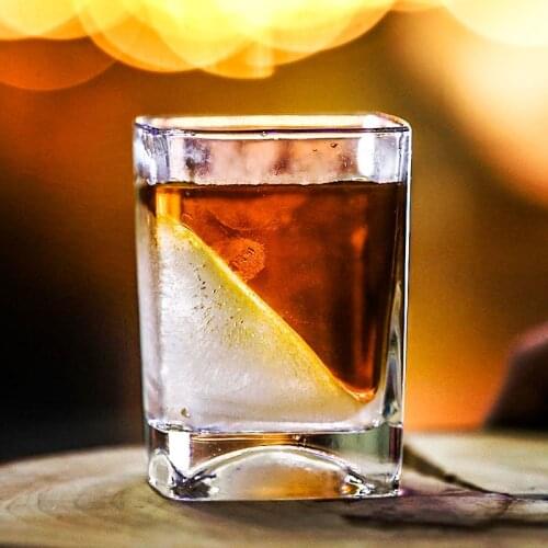 Creative Whiskey Ice Mold Wine Glass Wine Ice Mold Glass Wine Cocktail Glass Bar Creative Transparent Vodka Whisky Steining Cup