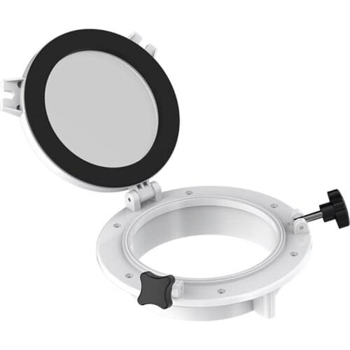 Hatch Marine Boat Yacht RV Porthole Round Hatches Port Lights Replacement Windows Port Hole Opening Portlight Decoration
