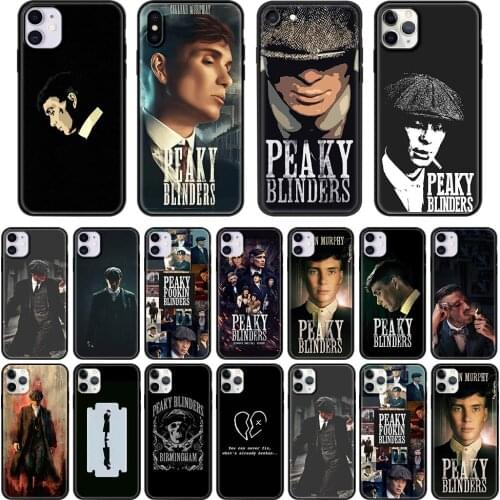TPU Soft Case for iPhone 12 Mini 11 Pro Max 7 8 XR X XS MAX 6 6S 7 8 Plus SE 2020 Shell Capa Peaky Blinders Phone Cover
