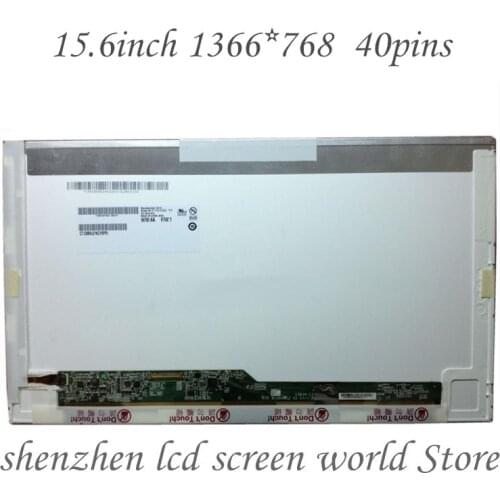 N156b6-l0b LTN156AT05 U09 B156XW02 V.6 V.2 LTN156AT22 LTN156AT24 LP156WH4 TLN1 bt156gw01 15.6 LED Laptop LCD screen panel