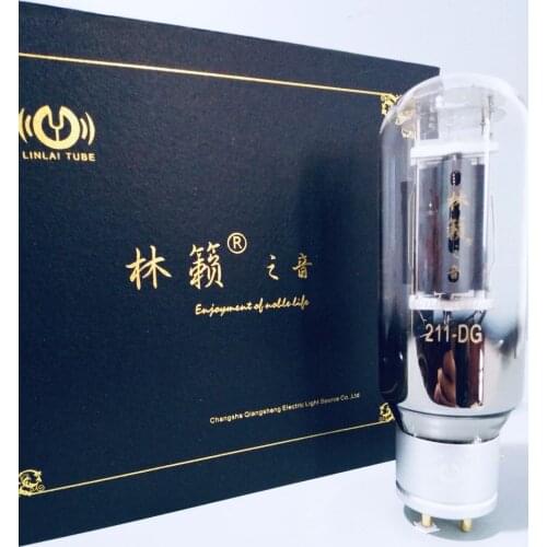 Latest upgrade LinLai 211-DG Electric Tube 211DG Natural Sound Elegant Appearance /1 pair