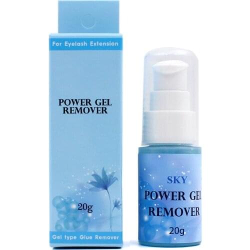 Professional Gel Type Eyelash Glue Remover 20g Fast Eyelashes Removal Cream Zero Stimulation Safe For Eyelash Extension