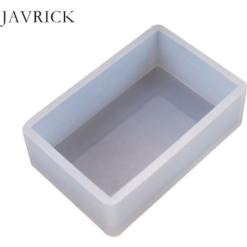 DIY Crystal Epoxy Glue Mold Rectangular Box Crafts Desktop Decorations Silicone Molds Craft Tool Jewelry Making