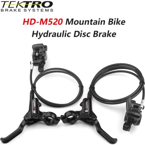 Tektro-hd-m520 mountain bike hydraulic disc brake, 800 / 1400 / 1500mm front and rear brake parts