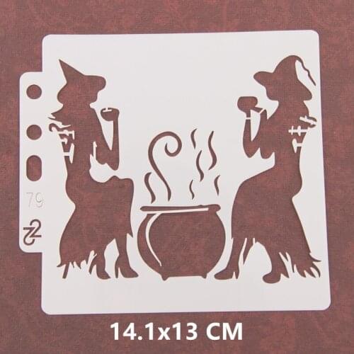 Beauty Best Friend Layering Stencils Wall Painting Embossing DIY Scrapbooking Album Crafts Drawing Board Decor Stamping Template