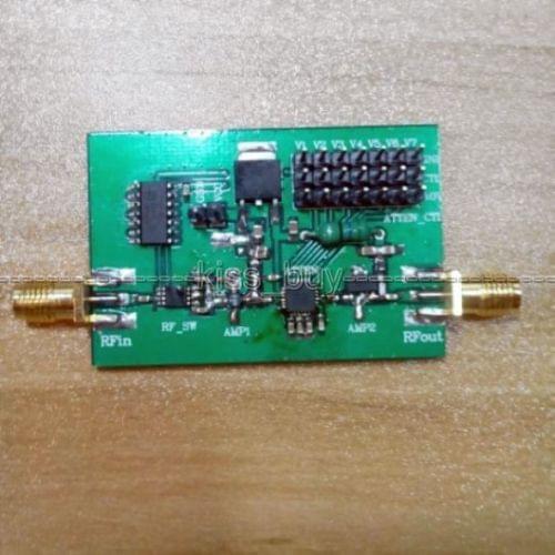 NEW 1PC (0.1-1000MHz, gain 52dB) Digital RF programmable amplifier Signal Amplifier VHF