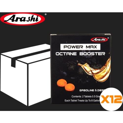 Arashi 12 Packs Diesel Fuel Additive Injector Petrol Gasoline Cars Vehicles Engine Booster Oil Cleaner For BMW 2018 Power Max
