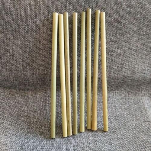 300pcs Green Bamboo Drinking Straw For Bar Party Birthday Wedding Juice Water Beer Drinking Straws Tableware