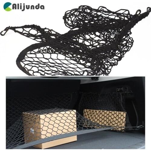 Car trunk floor cargo net for Mercedes-Benz A B C E S G M ML GLK CL CLK CLS E GL R SL SLK SLS-class AMG TPMS Smart