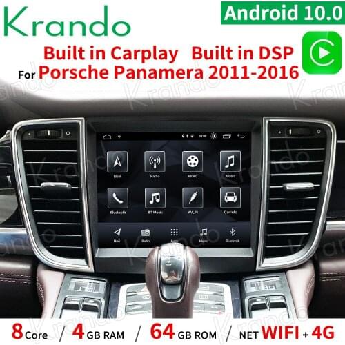 Android 10.0 8.4''/10.4'' verticial screen car radio navigation for Porsche Panamera 970 G1 2011-2016 GPS multimedia player