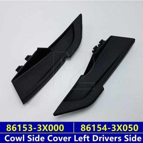 Cowl Side Cover Left Drivers Side OEM For 2011-15 Elantra 861533X000 861543X050