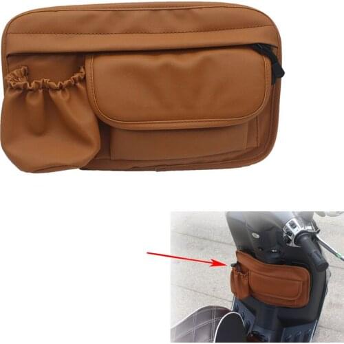 Pokhaomin Side Tool Bag Glove Bag Electric Scooter Bag For Piaggio Vespa Primavera 150 SPRINT 150 GTS 300 ie LXV 125 Saddle