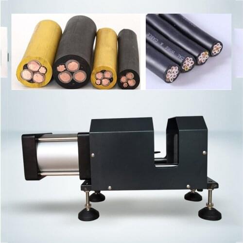 Large Square Thick Cable Wire Cutting Machine High Efficiency Small Pure Pneumatic Cutting Machine High Precision Cutting Tool