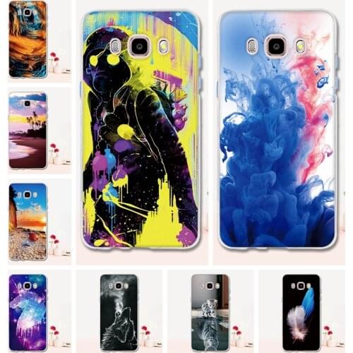 For Coque Samsung Galaxy J5 2016 Case Soft Silicone Cover For Samsung J5 2016 J510F Cases Cover for Fundas Samsung J5 2016 Case