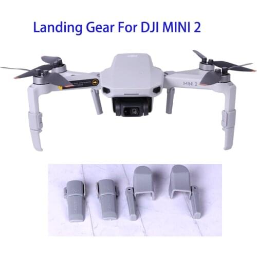 DJI Mini 2 Foldable Heightening Landing Gears Feet Bracket Protector Heightening Stand For DJI Mavic Mini 2 Drone Accessories