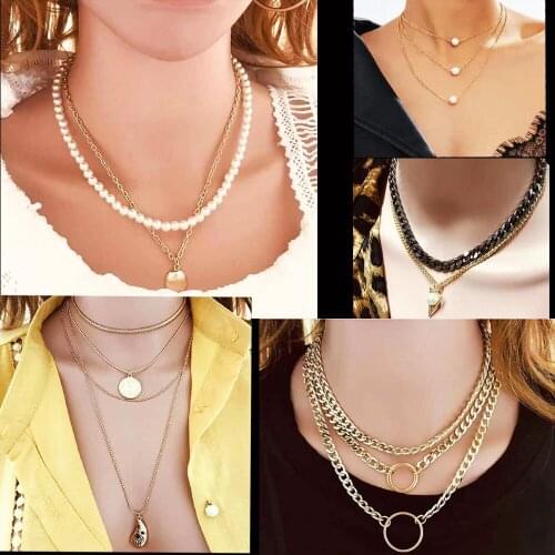 Europe and America classic fashion Bohemia beach holiday retro simple personality pendant sexy women necklace wholesale