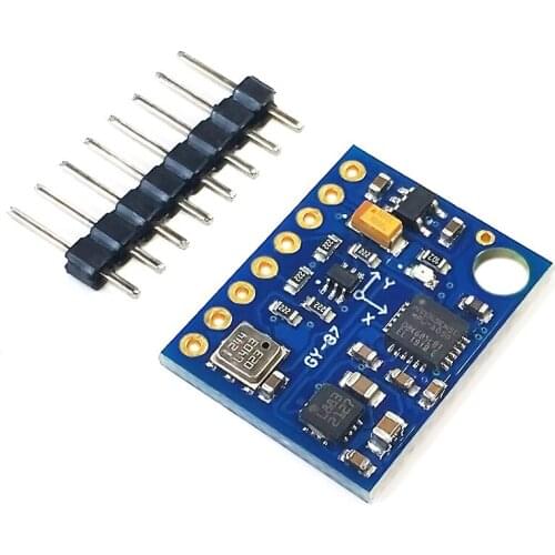 GY-87 10DOF Module MPU6050 HMC5883L BMP180 GY87 Sensor Module 3V-5V GY87 For Arduino Power High Accurancy