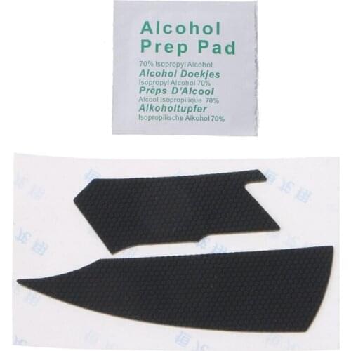 Handmade Gaming Mice Sticker Suck Sweat Ultra-thin Gaming Mouse Skins Two Sides of Logitech G502 Wired/Wireless Mouse T84D