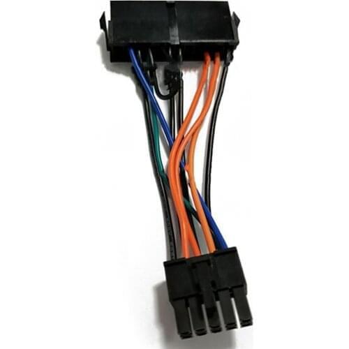 Power adapter cable 24P to 14P 24 pin to 10 pin AWG wire 0.18X34 Copper Core For Lenovo