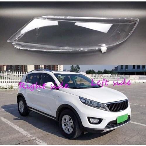 Car Headlamp Lens For Kia Sportage R 2015 2016 Car Headlight cover Headlamp Lens Auto Shell Cover