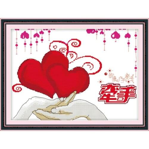 A lifetime companion cross stitch kit people 18ct 14ct 11ct count print canvas stitches embroidery DIY handmade needlework