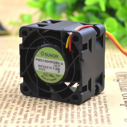 New FOR SUNON Foundation 4028 PMD1204WQB2-A 7.0W Switch Fan/Server cooling Fan