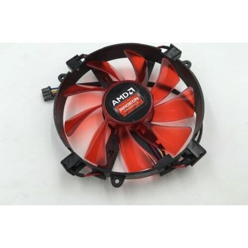 Original R9 295 dual core r9-295 public graphics card fan fd9015u12s with faith lamp