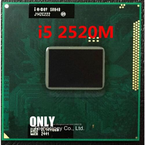 Free shipping CPU I5-2520M SR048 I5 2520M SRO48 2.5G/3M HM65 HM67 100% chips new and original IC