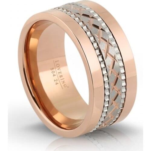 Lvr504 Steel Wedding Ring
