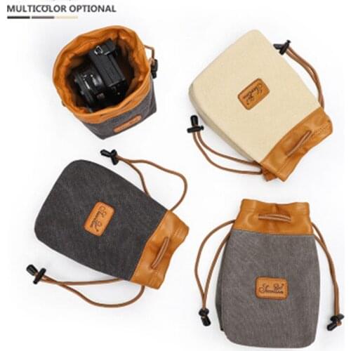 Digital SLR camera bag waterproof liner camera storage bag for Canon for Nikon for Sony lens bag micro single digital lens bag