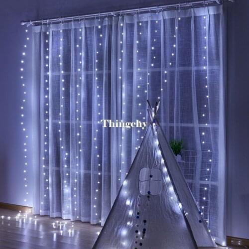 Thingchy LED Garland Curtains