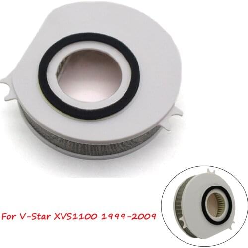 Motor Air Intake Filter Cleaner Element Air Filter For Yamaha V-Star XVS1100 XVS1100AW Classic Custom XVS1100AT Silverado 99-09