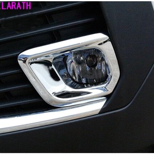 High Quality ABS Plastic Front Fog lamps cover Trim Fog lamp shade Trim For Peugeot 5008 2017-2019