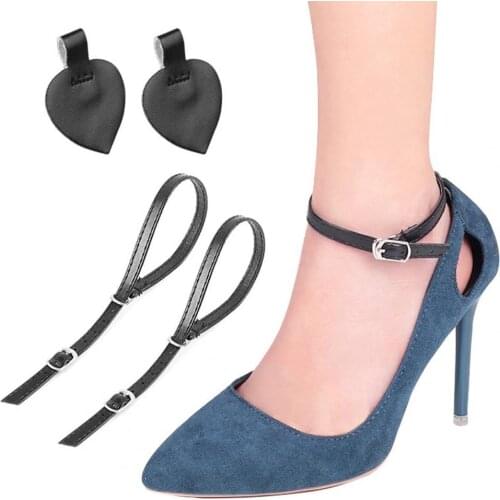 1Set Heel Strap Anti-heel Drop Harmless Polyurethane Sandles Shoe Belt for Women