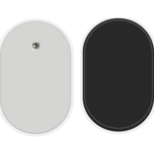 10/5 Pairs 3.5mm TENS Ems Electrode Pads Physiotherapy Electric Digital Machine Massager Smooth Self Adhesive Replacement Patch