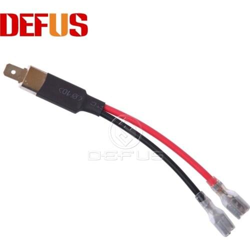 2 PCS HID Xenon 12V 10CM Bulb Conversion Harness Wire Plugs Electricity Power Cable Adapter Connectors H1 Socket Extension Wire