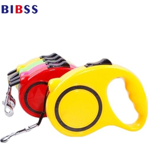 5M Automatic Retractable Dog Leashes Adjustable leashes Dog Harness Walking Training for small Medium dogs Lead Extending Tracti